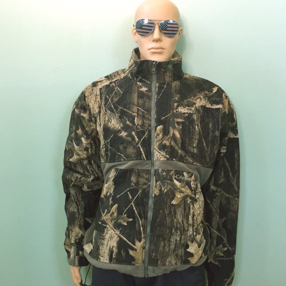 Columbia Men's Omni-Heat Camo Jacket Size XXL